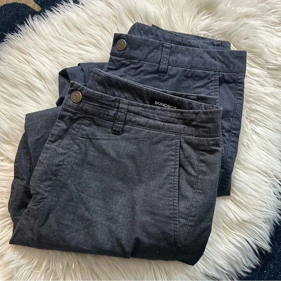 Bonobos Original Slim Chino Pant - Charcoal - Picture 7 of 7